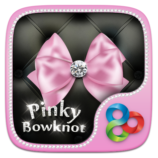 (FREE) Pinky Bowknot GO Launcher Theme icon
