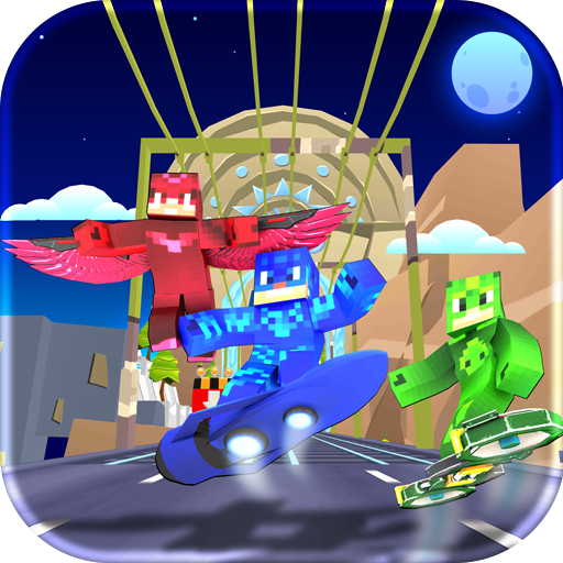 Bus Surf Moonlight Superhero Max أيقونة