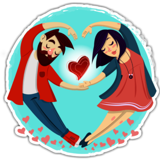 Romantic Stickers - Romance, Love WAStickerApps icon