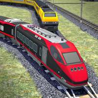 Train Racing Euro Simulator 3D: Jeux de train