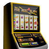 slot machine five reel slam icon