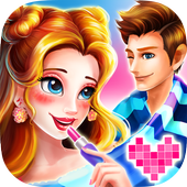 Movie Star Love Story- Girls Game icon