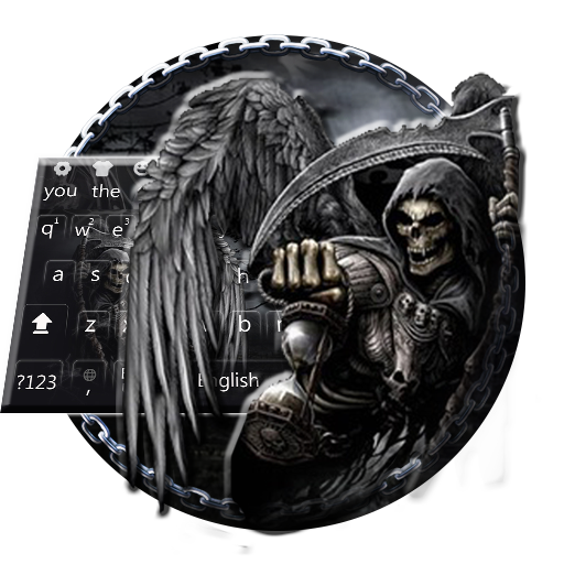 Diable Mortality Death Skull Keyboard icon