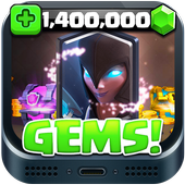 Gems End Chest 100% For Clash Royale 2017 Prank icon
