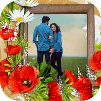 Flower Photo Frame