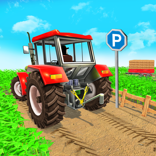 Farm Big Tractor Driving Game icon