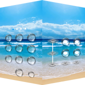 Green Applock Theme Beach icon