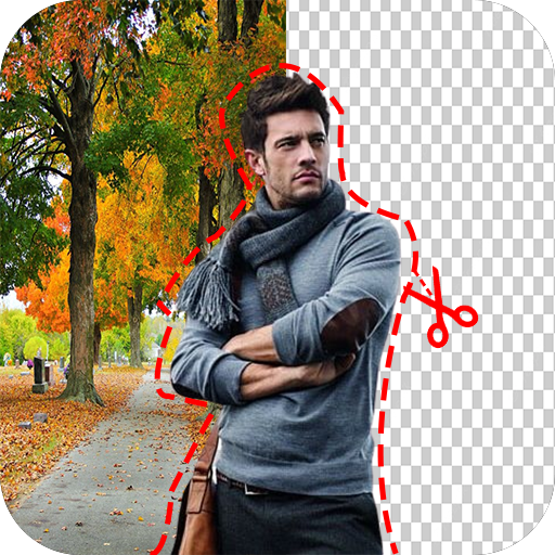 Auto photo background changer icon
