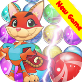 Super bubble Cat Shooter icon