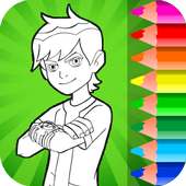 Ben 10 Colouring Book