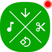 Ex Video Downloader &amp; MP3 Converter Editor Cutter icon