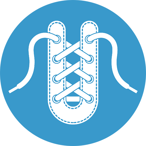 Learn How to Tie Shoes - Step By Step Shoe Lacing icon