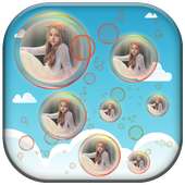 Echo : Bubble Photo Live Wallpaper