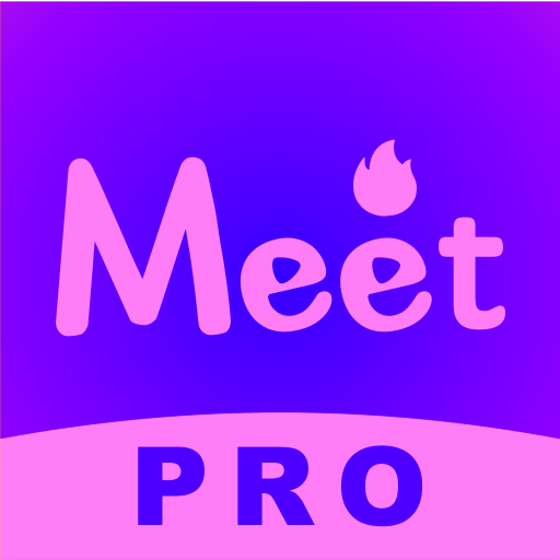 MeetUs PRO - LIVE SOCIAL CHAT आइकन