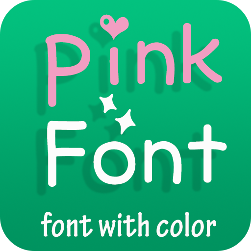 Pink Font for Oppo - Font with color style icon
