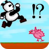 Running Panda أيقونة