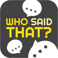 Who Said That? - Movie Quotes Quiz Game