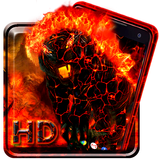 Flame Animal APUS Live Wallpaper icon