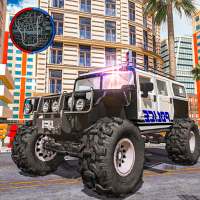 Us Police Truck Driver Car - Transporter Simulator