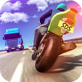 Traffic Racer Highway Moto Rider Simulator Racing icon