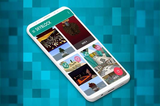 Mega Skyblock Survival Map Island screenshot 2