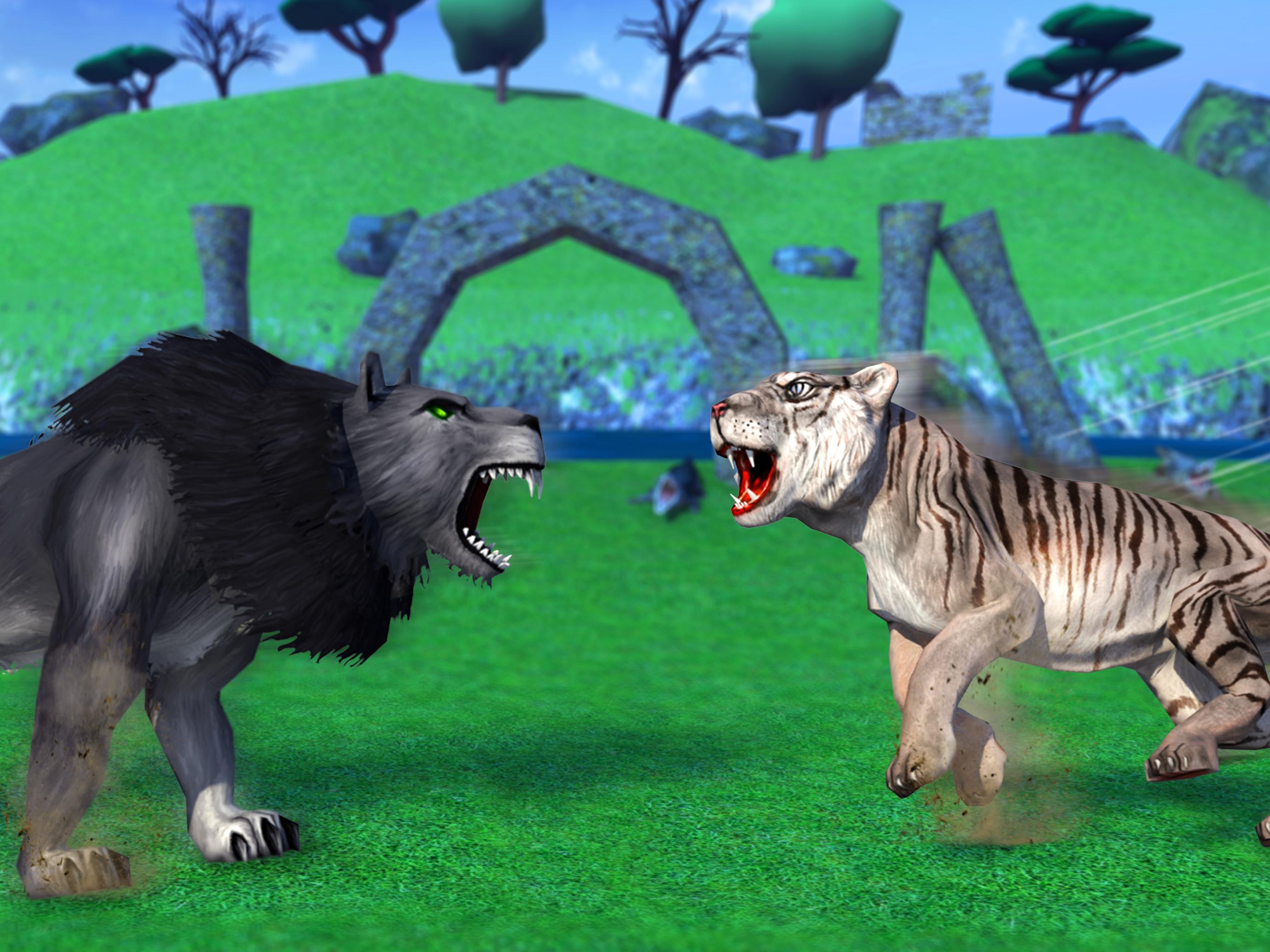 Big Cat Fighting Simulator 2018: Angry Wild Beasts screenshot 5