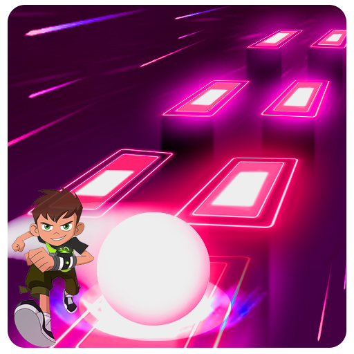 BEN 10 Alien Hero Theme Dance Tiles Hop icon