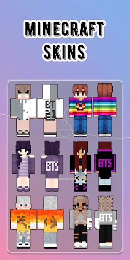 BTS Minecraft Skins screenshot 2