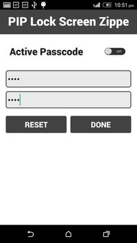 PIP Screen Lock Zipper 4 تصوير الشاشة