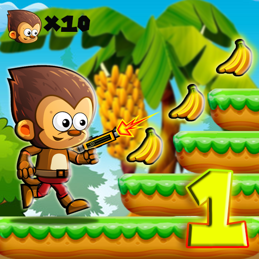 Jungle Monkey Run 1: Banana Island adventures icon
