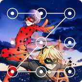 Ladybag and Cat ART Pattern Smart AppLock PIN Lock