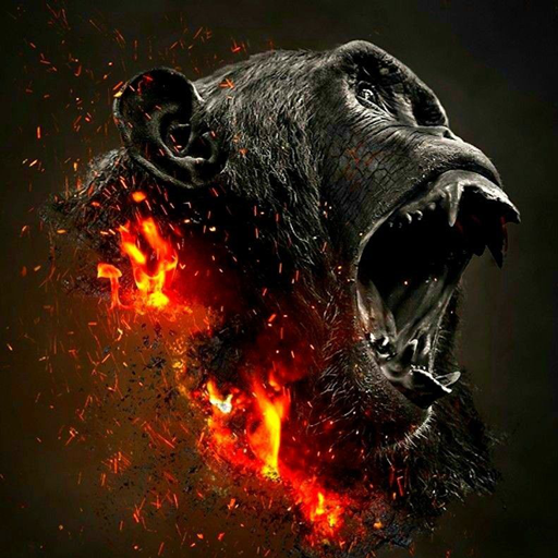 Angry Gorilla Wallpaper icon