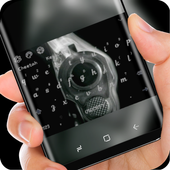 Gun Theme Pistol Shot Keyboard أيقونة
