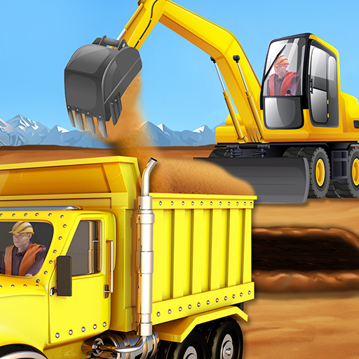House Construction Trucks Game icon