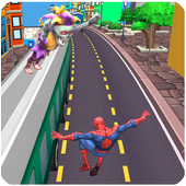 Subway Spider-Run Adventure Superhero icon