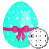 Easter Egg Coloring By Number-Pixel Art on 9Apps