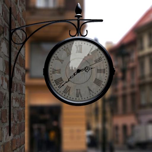 Часы живые обои иконка