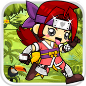 Princess Jungle Run icon