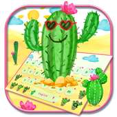 Dainty Juniper Cacti Keyboard Theme on 9Apps