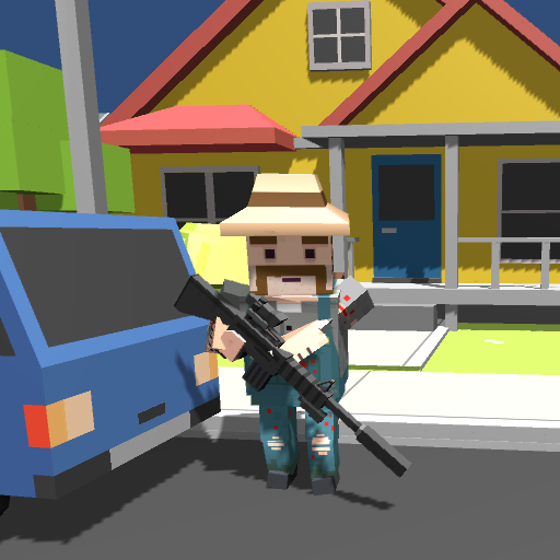 Blocky Adventure Craft: Open World Shooter Wars icon