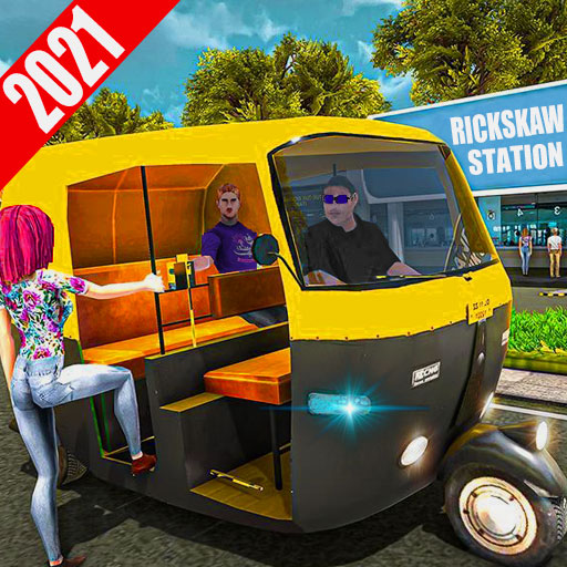 Euro Tuk Tuk Auto Rickshaw-US Driving Games 2021 icon
