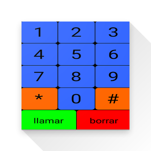 Teclas Grandes para teléfono. أيقونة