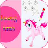 Painting drawing for kids icon