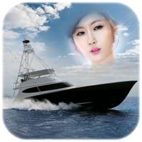 Yacht Boat Photo Frames montage and editor