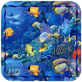 Aquarium HD Wallpaper icon