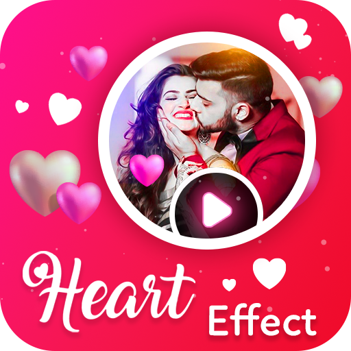 Heart Photo Effect Video Maker with Music icon
