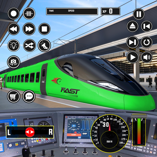 City Train Games 3d Train Game icon