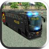 Police Bus Hill Climbing Simulator 2017