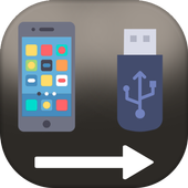 Files to usb icon