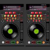 Virtual DJ Mixer With Music